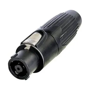 Elektrický konektor Neutrik NLT8FXX-BAG konektor reproduktoru zástrčka, rovná Pólů: 8 černá 1 ks