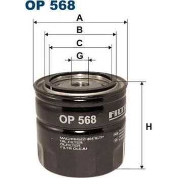 Filtr do auta Olejový filtr FILTRON OP 568