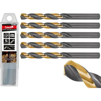 Příslušenství k vrtačce Geko Černozlaté vrták do kovu HSS 11,50 mm (5/50/300)