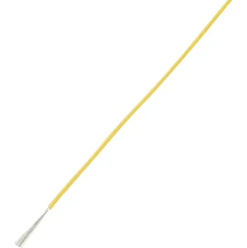 elektrický kabel Licna SH1929, 1x 1 mm², PVC, Ø 2,10 mm, 10 m, žlutá