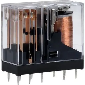 Relé Relé s blokováním DPDT Montáž na PCB 1 A 24V dc pro Zábavní zařízení, Vybavení pro automatizaci budov, Domácí