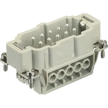 Konektor HARTING Han® 10E-M-s 09330102601 vložka pinového konektoru, seria Han® E, 1 ks
