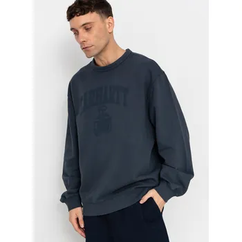 Pánská mikina Carhartt WIP Faded Pond Corps (deep night) XL, námořnická modrá