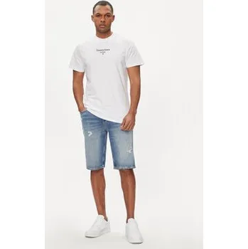 Pánská móda Tommy Jeans Džínové šortky Ryan DM0DM19453 Modrá Slim Fit 30