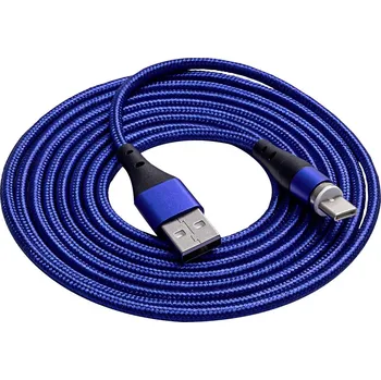 Prodlužovací kabel Akyga USB kabel USB-A zástrčka, USB-C ® zástrčka 2.00 m modrá AK-USB-43