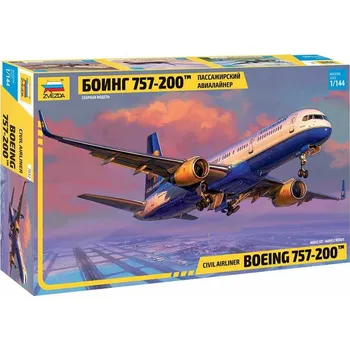 Plastikový model Boeing 757-200 - Zvezda Model Kit 7032
