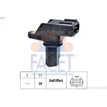 Kliková hřídel Generátor impulsů, klikový hřídel FACET 9.0349