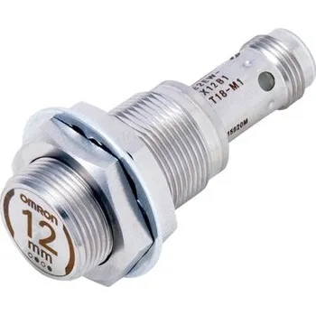 Omron Indukční, Snímač přiblížení Válec se závitem M18 12 mm 10 → 30 V DC