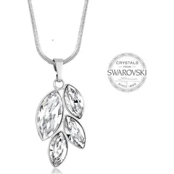 Náhrdelník Náhrdelník se čtyřmi čirými krystaly Navette Levien