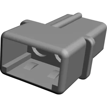 Elektrický konektor TE Connectivity MATE-N-LOK zástrčkový konektor na kabel 2, rozteč 5.08 mm, 1-480319-0, 1 ks