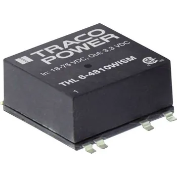 Měnič napětí TracoPower THL 6-2412WISM DC/DC měnič napětí, SMD 24 V/DC 12 V/DC 500 mA 6 W Počet výstupů: 1 x Obsah 1 ks