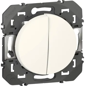 Legrand vestavný dvojitý vypínač 600008 1 ks