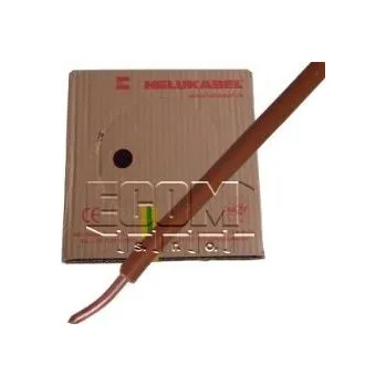 elektrický kabel H05V-U RING 1X1,0 QMM HNED 100