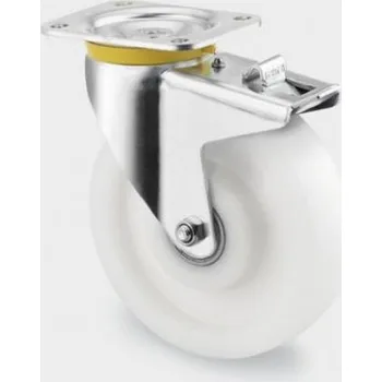 Pojezdové kolečko Kolečko Brzděné otočné 4687TOP160P63 800kg Tente