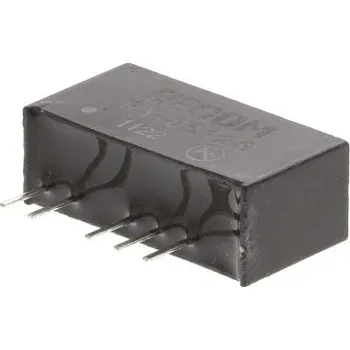 Měnič napětí DC-DC převodník 1W, výstup: 12V dc 84mA 1kV dc, Vin 4,75 → 5,25 V DC