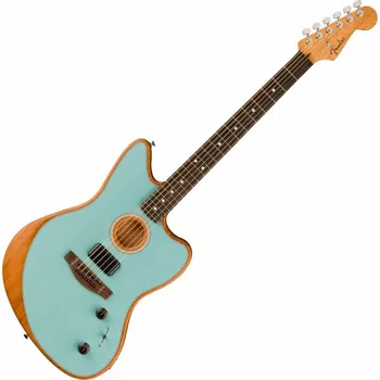 Elektroakustická kytara Fender Acoustasonic Player Jazzmaster Ice Blue Elektroakustická kytara