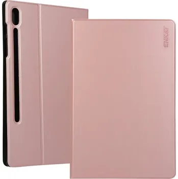 Pouzdro na tablet ENKAY 102145 ENKAY LEATHER Zaklápěcí obal pro Samsung Galaxy Tab S6 (T860 / T865) růžový