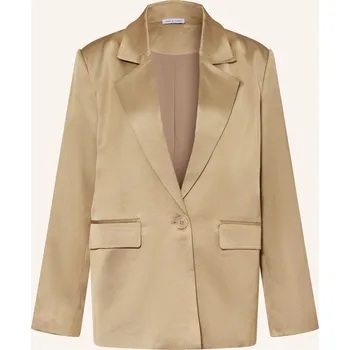 Dámské sako Mrs & Hugs Dámské Saténové Sako, světle zelená, 44