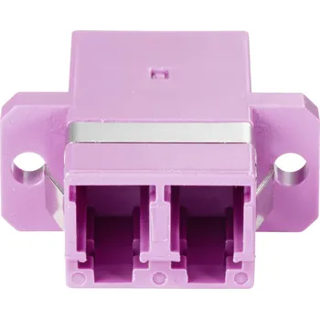 Elektrická zásuvka Renkforce RF-5508820 spojka pro optické kabely zásuvka LC zásuvka LC Duplex fialová 1 ks