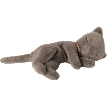 plyšák Maileg Plyšové spící koťátko Small Grey
