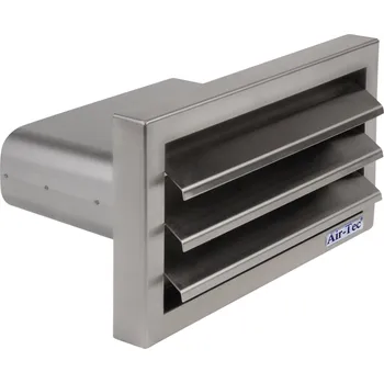 Průmyslový ventilátor Wallair N31853 odsávací mřížka vhodný pro trubice s Ø: 150 mm, 70 mm