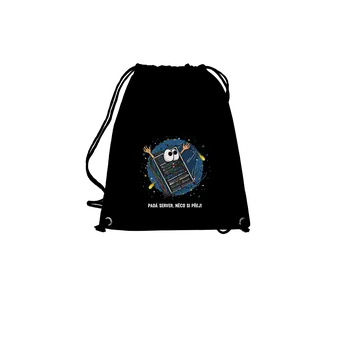 Sportovní vak Bastard Padá server vak Black