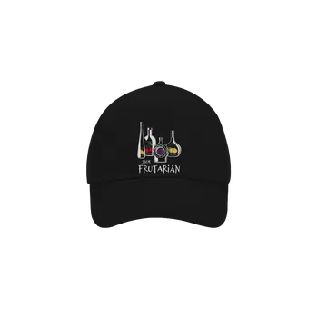 Kšiltovka Bastard Frutarián kšiltovka baseballka Black