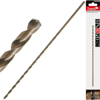 Příslušenství k vrtačce Geko Zlaté vrták do kovu, délka 3,5 x 210 mm, HSS DIN1869 (50/200)