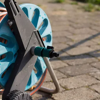 Hadicová spojka Rychlospojka na zahradní hadici s uzavíracím ventilem