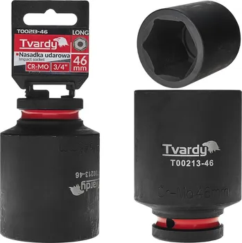 Geko Dlouhá nástrčná hlavice 3/4" 6-hranná 46 mm CR-MO (1/12)