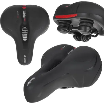 Sedlo na kolo Geko Pěnové sedlo na kolo s reflexními prvky (30)