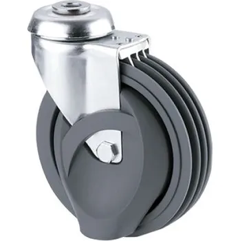 Pojezdové kolečko Kolečko otočné 2875QMP125P30-13 80 kg, 160 (Static) kg Tente