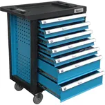 Dílenský montážní vozík, vybavený 272 ks, 7 zásuvek - GEKO G10830