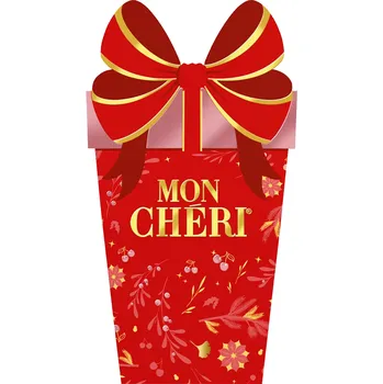 Bonboniéra Ferrero – Mon Chéri – 126 g – Likérové třešňové pralinky