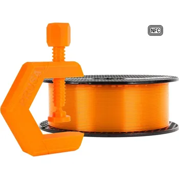 Filament Prusa Research Prusament PETG Prusa Orange Transparent 1 kg (NFC)