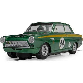 autodráha Autíčko Touring SCALEXTRIC C4540 - Ford Lotus Cortina - Goodwood 2023 - Andrew Jordan + David Dickenson