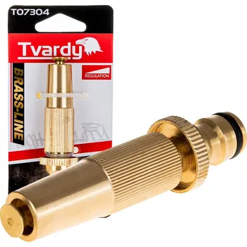 Postřikovač Geko Rovná nastavitelná rozstřikovací tryska BRASS-LINE (10/80)