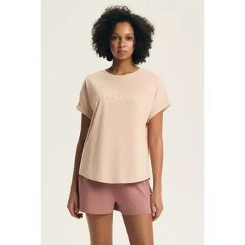 Pánské pyžamo DÁMSKÉ PYŽAMO EMELA 44487 SS26 broskev M