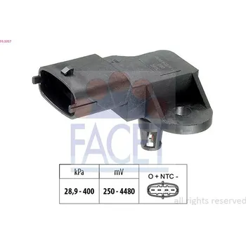 Čidlo automobilu Snímač barometrického tlaku vzduchu FACET 10.3357