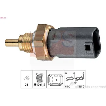 Autoelektrika Snímač, teplota chladiva EPS 1.830.273