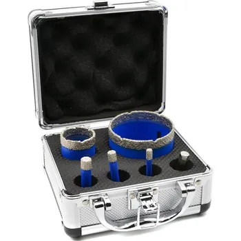 Vrták Geko Sada diamantových vrtáků 6-68 mm, 6 ks. (10)