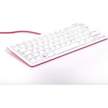 Klávesnice Klávesnice, Červená, Bílá QWERTY (Španělsko) normální klávesy 79 Raspberry Pi