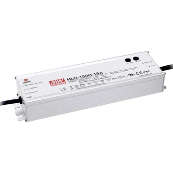 Příslušenství pro LED osvětlení MEAN WELL HLG-150H-48A LED driver, napájecí zdroj pro LED konstantní napětí, konstantní proud 153 W 3.2 A 48 V/DC PFC spínací obvod , ochrana proti přepětí ,