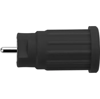 Příslušenství k měřicímu přístroji Schützinger SEPB 8518 Ni / SW bezpečnostní lisovaná zásuvka 4 mm černá 1 ks