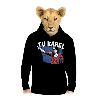 Chlapecká mikina Bastard Tukabel dětská mikina klokanka Black