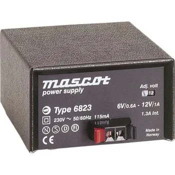 Adaptér AC/DC, výstup: plus 5V dc, počet výstupů: 3 1 → 6A 12W