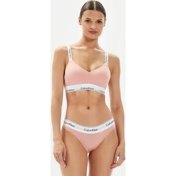 Podprsenka Calvin Klein Underwear Podprsenka bez kostic 000QF7059E Korálová XS