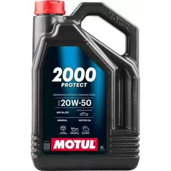 Provozní kapalina MOTUL Motorový olej 2000 Protect 20W-50 4L