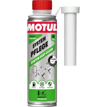 Provozní kapalina MOTUL System Keep Clean GASOLINE 300ml (Preventivní čistící aditivum Benzin)