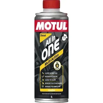 Provozní kapalina MOTUL ALL IN ONE DIESEL 1L (Komplexní čistící aditivum Diesel)